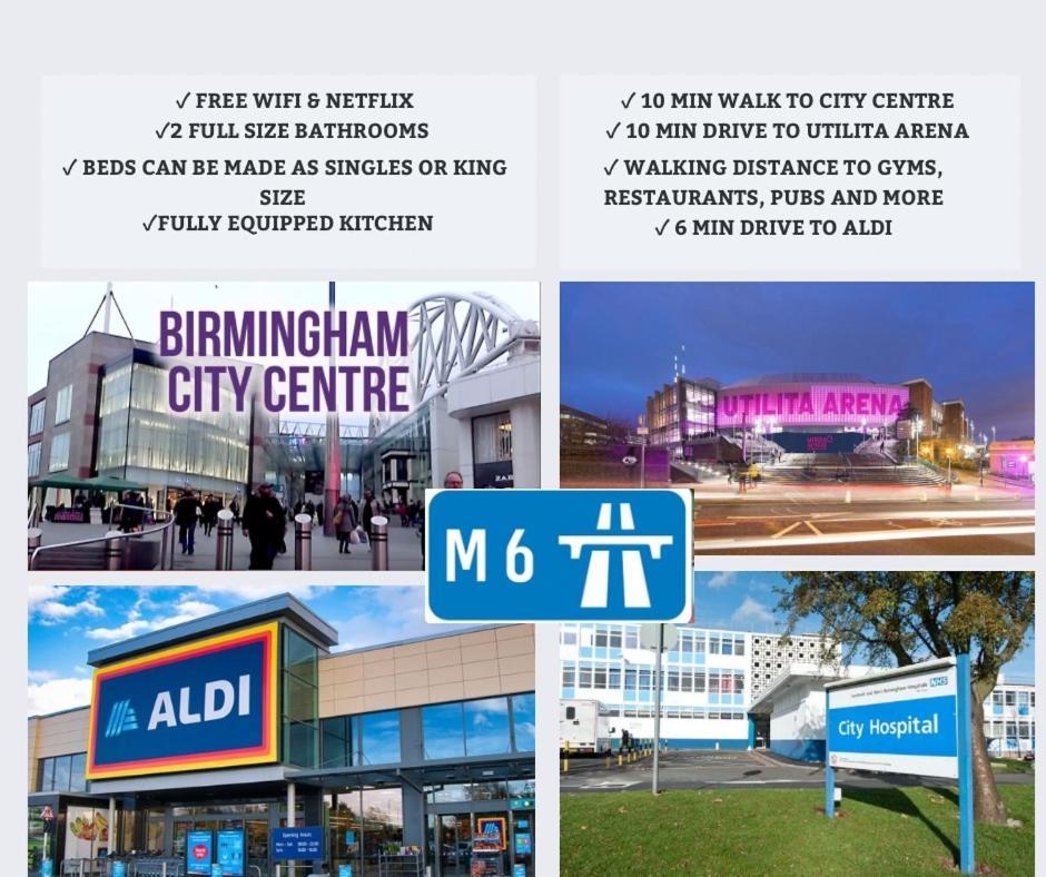 Apartament 2 Bed 2 Bath In Digbeth Birmingham Zewnętrze zdjęcie